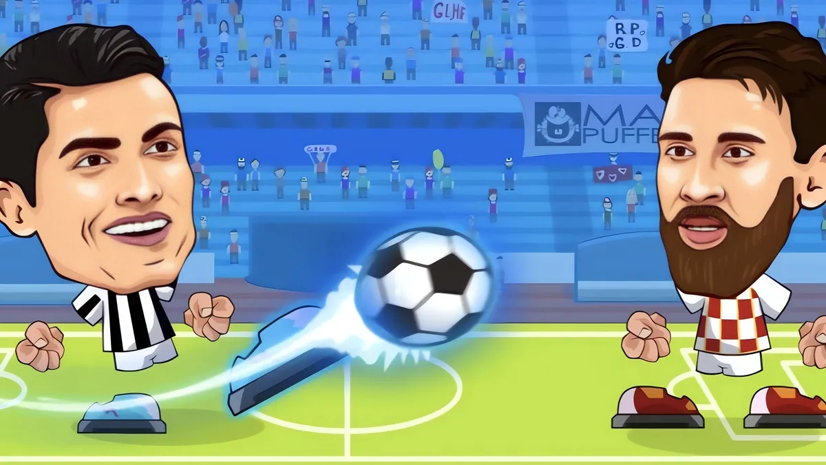 Football Legends 2021 - Football in Games gameplay screenshot and banner